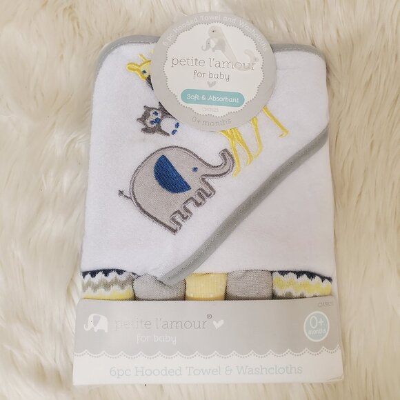 Infant Bundle - Drying Rack, Infant Botties & Bottles, Hooded Towel & Washcloths - Picture 7 of 11